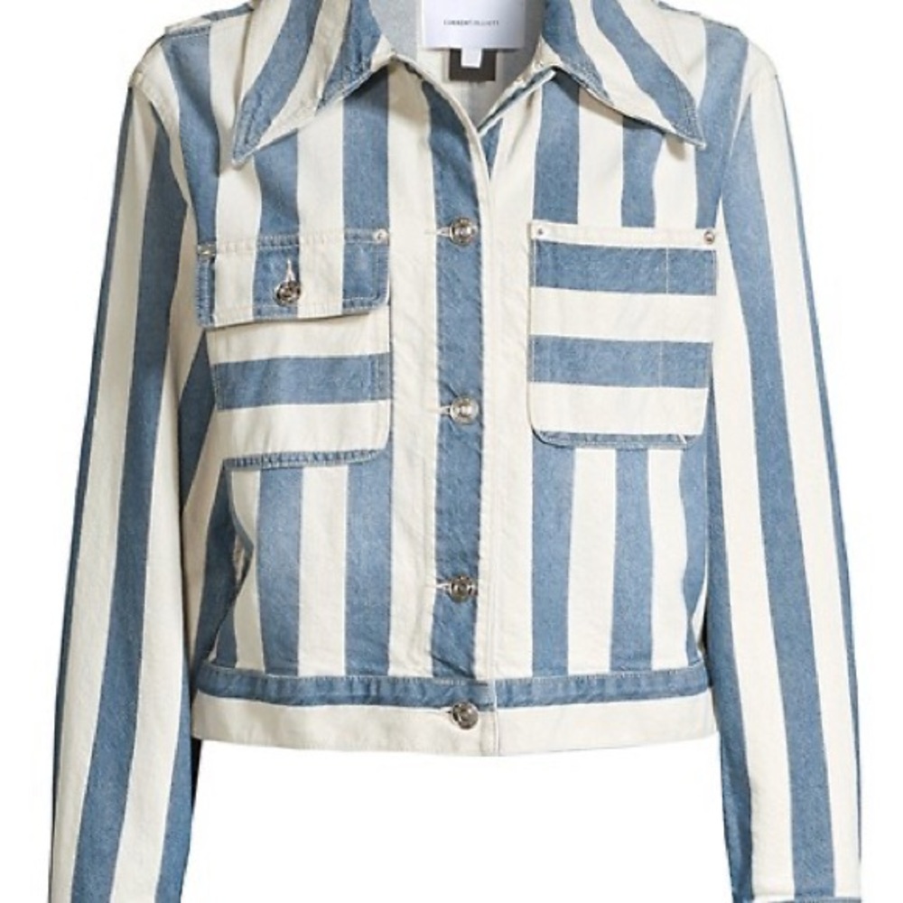 Current Elliot Sammy Striped Jacket - image 1